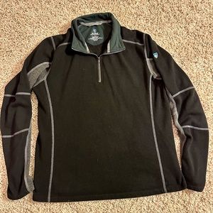 uhl kashmira 1/4 zip pull over